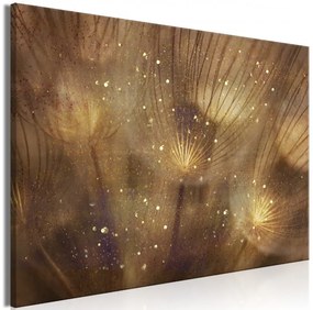 Artgeist Obraz - Golden Dandelions (1 Part) Wide Veľkosť: 30x20, Verzia: Premium Print