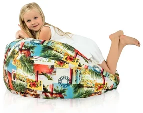 INTERMEDIC Sedací vak Bag Sako Cuba – 300 L, polyester, motív Kuba Veľkosť: XXL