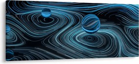 Abstraktný obraz (120x50 cm)