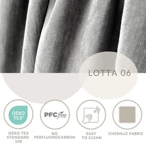 Svetlosivá čalúnená dvojlôžková posteľ s úložným priestorom s roštom 160x200 cm Aruba L – Maison de Rêve