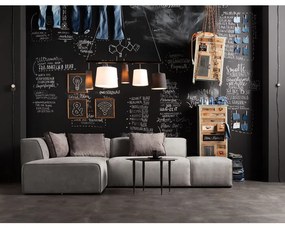 InternetovaZahrada - Kare Design Závesná lampa Parecchi Black 100 cm