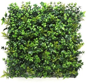 Europe Grass Umelý rastlinný panel MIX VERT 50 x 50 cm - Panel 50x50
