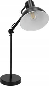 Stolná lampa 1xE27/40W/230V čierna
