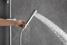 Gamma Roy, sprchová súprava s termostatickou batériou, chrómová, GMA-BRYPZNT-CH