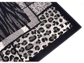 Kusový koberec PP Petro čierny 130x190cm