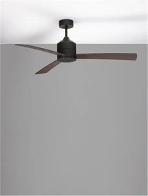 Stropný ventilátor Axel 137 čierny s diaľkovým ovládaním
