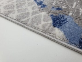 DC Koberec Texas 067 modrá sivá Rozmer: 120×170 cm