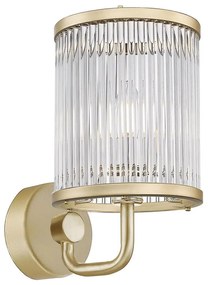 Zuma Line W0528-01F-V6AC - Nástenná lampa SERGIO 1xE14/60W/230V zlatá