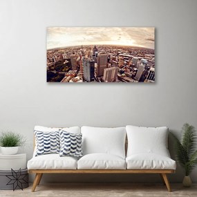 Obraz na plátne Mesto krajina 120x60 cm