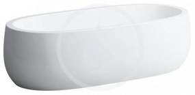 LAUFEN IlBagnoAlessi One Vaňa, 1830 mm x 870 mm, biela – s rámom, senzorové ovládanie, LED osvetlenie H2459720006151