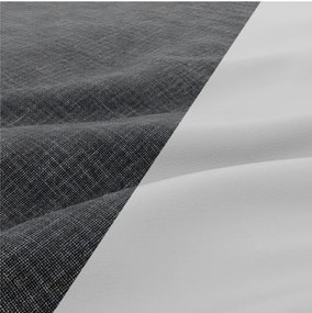 Trojmiestna rozkladacia sedačka LUGO popolová / biela