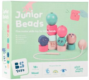 Prevliekanie korálikov – motorická hra