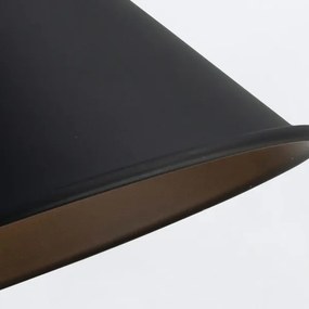 Elstead PV1-AB-MB - Nástenné svietidlo PROVENCE 1xE27/60W/230V zlatá/čierna