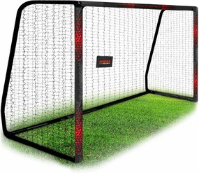 Neo-Sport Futbalová bránka 300 x 200 x 120 cm NS-473 čierno-červená