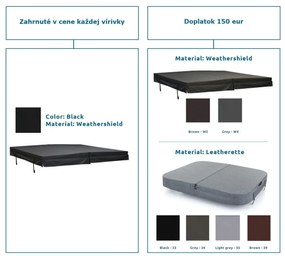 Hanscraft Vírivka ONYX OKA4 Majestic sky Patina bronze
