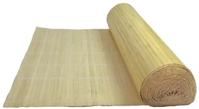 Prírodná bambusová rohož za posteľ - metráž Šírka rohože: 90 cm, Dĺžka rohože: 600 cm