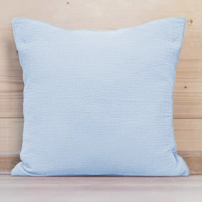 Biante Mušelínová obliečka na vankúš MSN-054 Bledo modrá 35 x 45 cm