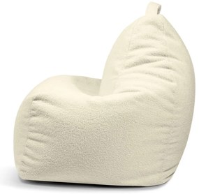 Svetlosivý sedací vak z textílie buklé Play Amuse – SLOWDOWN