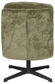 Zelené otočné kreslo Kai – White Label