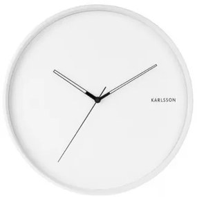 KARLSSON HUE nástenné hodiny Biela