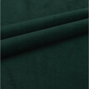 Rozkladacia sedacia súprava do U SILVIANO 300x140 cm, tmavozelená + 2 vankúšiky ZDARMA