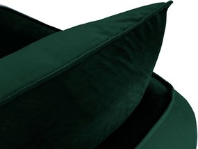 MAZZINI SOFAS Zamatová štvormiestna rohová pohovka Acacia ľavý roh 250 × 165 × 96 cm