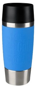 Tefal Tefal - Cestovný hrnček 360 ml TRAVEL MUG nerez/svetlomodrá GS0242