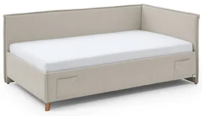 Béžová detská posteľ s úložným priestorom 120x200 cm Fun – Meise Möbel