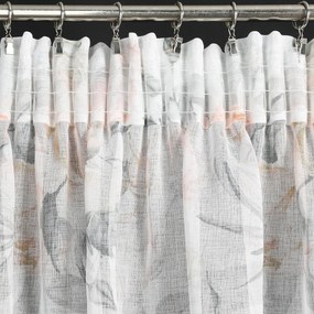 ZÁVES NA PÁSKE ELLIE 140X270 CM KVETY