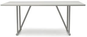 Sivý jedálenský stôl Tenzo Grain, 180 x 90 cm