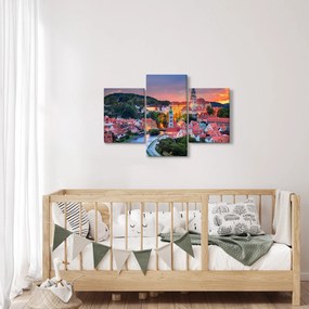 Obraz - Český Krumlov (90x60 cm)