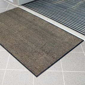 COBA -  COBA Vstupná vnútorná rohož MICROFIBRE DOORMAT 90x150 cm (béžová, hnedá, čierna, fialová)