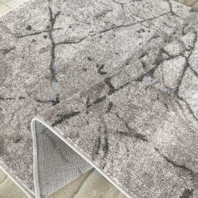DY Béžový koberec s mramorovým vzorom Panamero 25 Rozmer: 60x100 cm