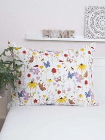 Bavlnená obliečka na vankúš Renforcé 70 x 90 cm - Motýliky