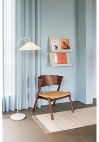 Tmavohnedé kreslo Oblique – Hübsch