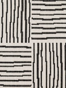 Ted Baker, Kusový koberec Ted Baker Haringey 106372 Black White, 200x300, čiernobiela, chodba / predsieň