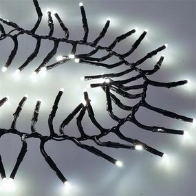 Solight 1V11-W Vianočná LED reťaz s diaľkovým ovládaním Cluster 576 LED, studená biela, 5 m