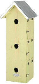 Vtáčia búdka Simi, 50,5x20x18 cm, drevo/kov, hnedá