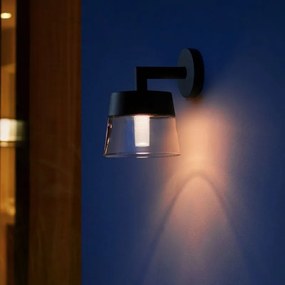 PHILIPS HUE Vonkajšie nástenné LED inteligentné osvetlenie HUE ATTRACT s funkciou RGB, 8W, teplá biela-studená b