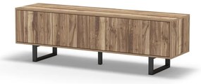 TV stolík v dekore orecha v prírodnej farbe 160x51 cm Laila – Marckeric