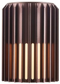 Nordlux - Vonkajšie nástenné svietidlo ALUDRA 1xE27/15W/230V hnedá