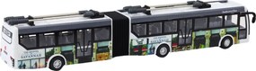 LEAN Toys Mestský trolejbus diaľkovo ovládané RC svetlá verejná doprava