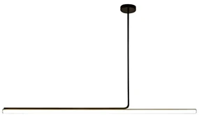 Toolight Toolight, LED stropné svietidlo 140cm, 14W, APP1660-CP, čierna, OSW-06994