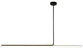 Toolight Toolight, LED stropné svietidlo 140cm, 14W, APP1660-CP, čierna, OSW-06994