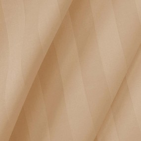 BAMBUSOVÉ OBLIEČKY STRIPE STRIPE BEIGE 180X200 CM, 2KS 70X80 CM, 4 KS 40X40 CM BÉŽOVÉ