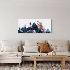 Obraz - Abstraktná hora (120x50 cm)