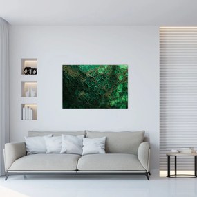 Obraz - Zelený mikroskopický záber (90x60 cm)