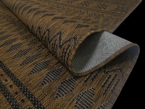 BE Koberec Eqos 0002 BROWN – hnedý obdĺžnikový Rozmer: 40x60 cm
