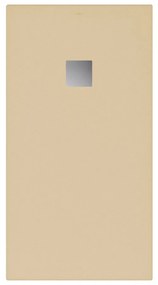 VILLEROY &amp; BOCH Planeo obdĺžniková sprchová vanička akrylátová, s technológiou RockLite, štandardný model, protišmyk (A), 1500 x 800 x 48 mm, Nature Sand, UDA1580PLA2V-4N