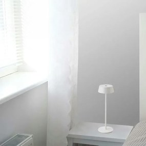 LED Vonkajšia stmievateľná dotyková dobíjacia stolná lampa LED/2W/5V IP54 biela